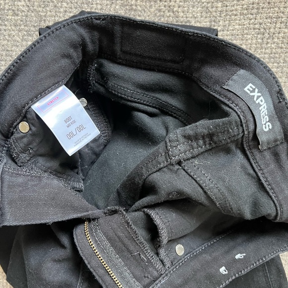 Express black bootcut jeans - 00L - Picture 2 of 5